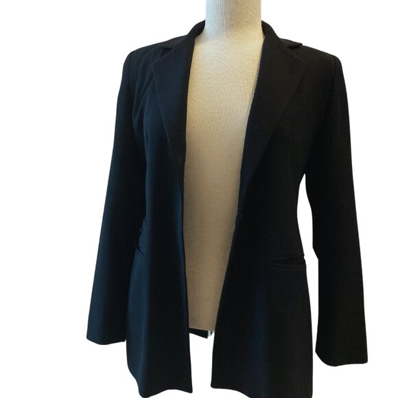 Gianni Jackets & Blazers - FINAL PRICE: Vintage Gianni Petite Size 4 Black Blazer